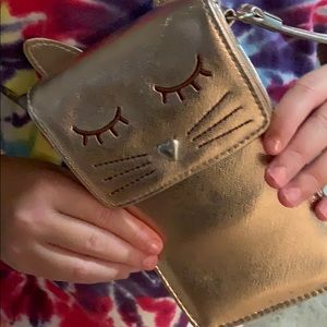 A mini cat purse